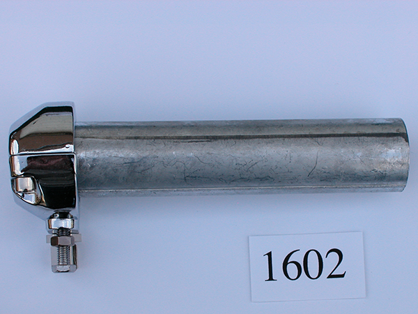 1 inch replica twistgrip, metal tube, chrome plate.