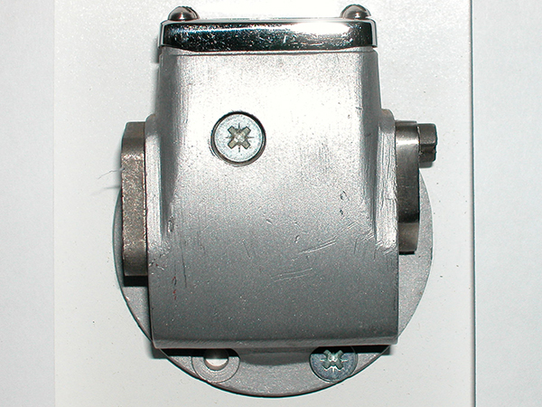 Example of rebuilt single plunger Pilgrim Pump.